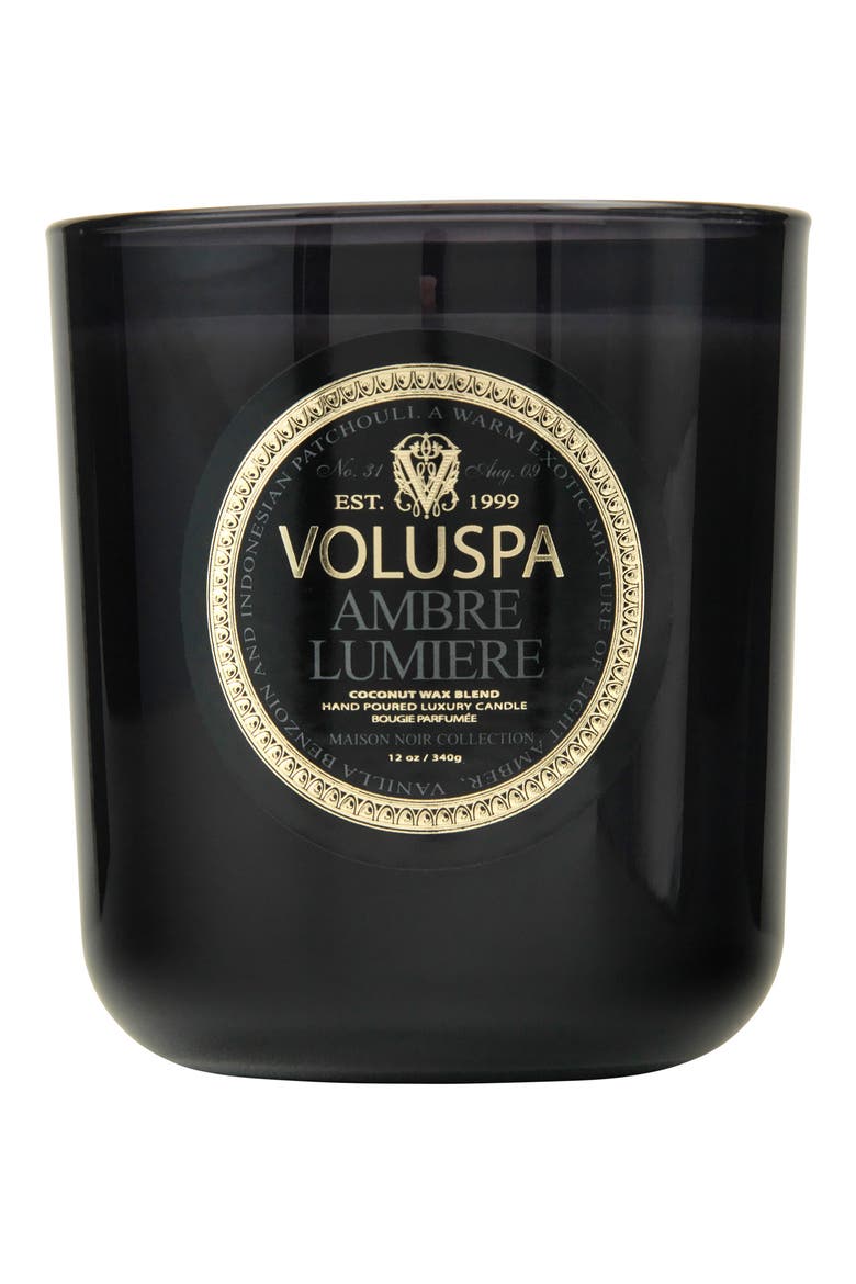 Maison Noir Ambre Lumiere Classic Maison Candle, Main, color, NO COLOR