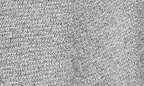 Oscar De La Renta Cashmere Sweater With Removable Scarf In Gray