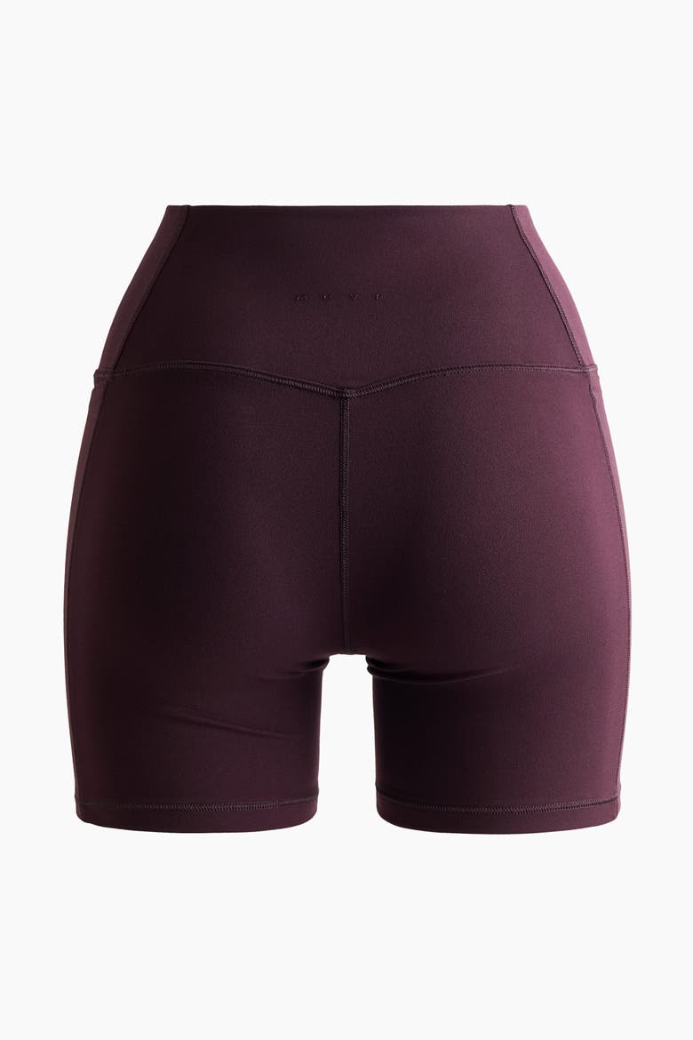 Softmove Pocket Cycling Shorts, Alternate, color, Chocolate plum