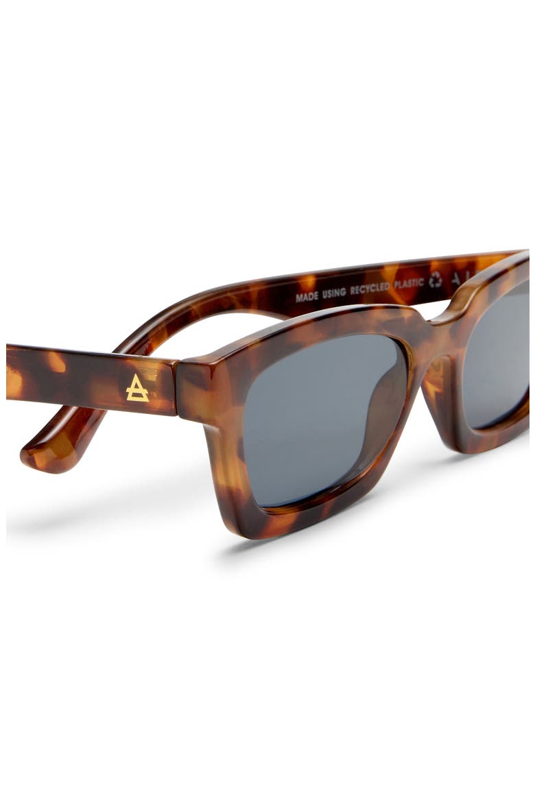 Sculptor 50mm Rectangular Sunglasses, Alternate, color, DARK TORTOISE