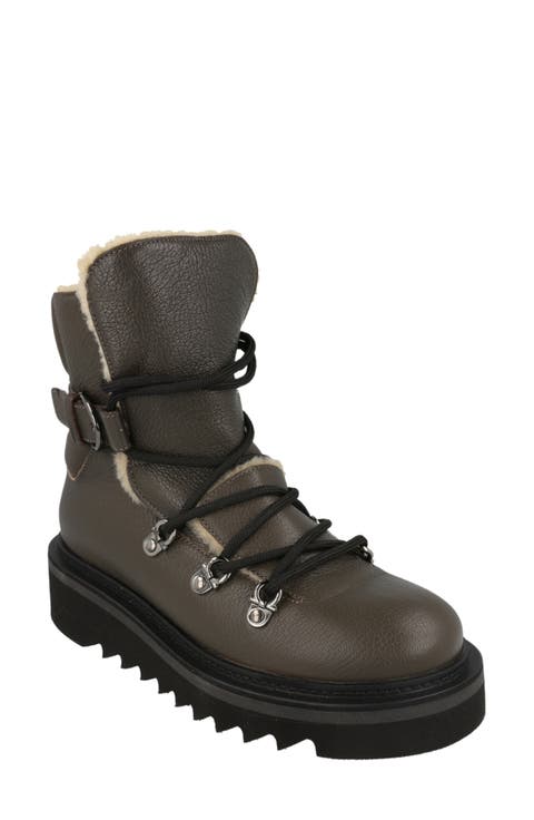 Elimo Genuine Shearling Leather Boot (Women)