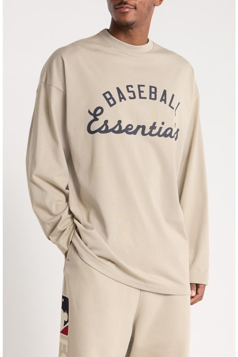 x MLB Long Sleeve Cotton Jersey Graphic T-Shirt, Main, color, SEAL