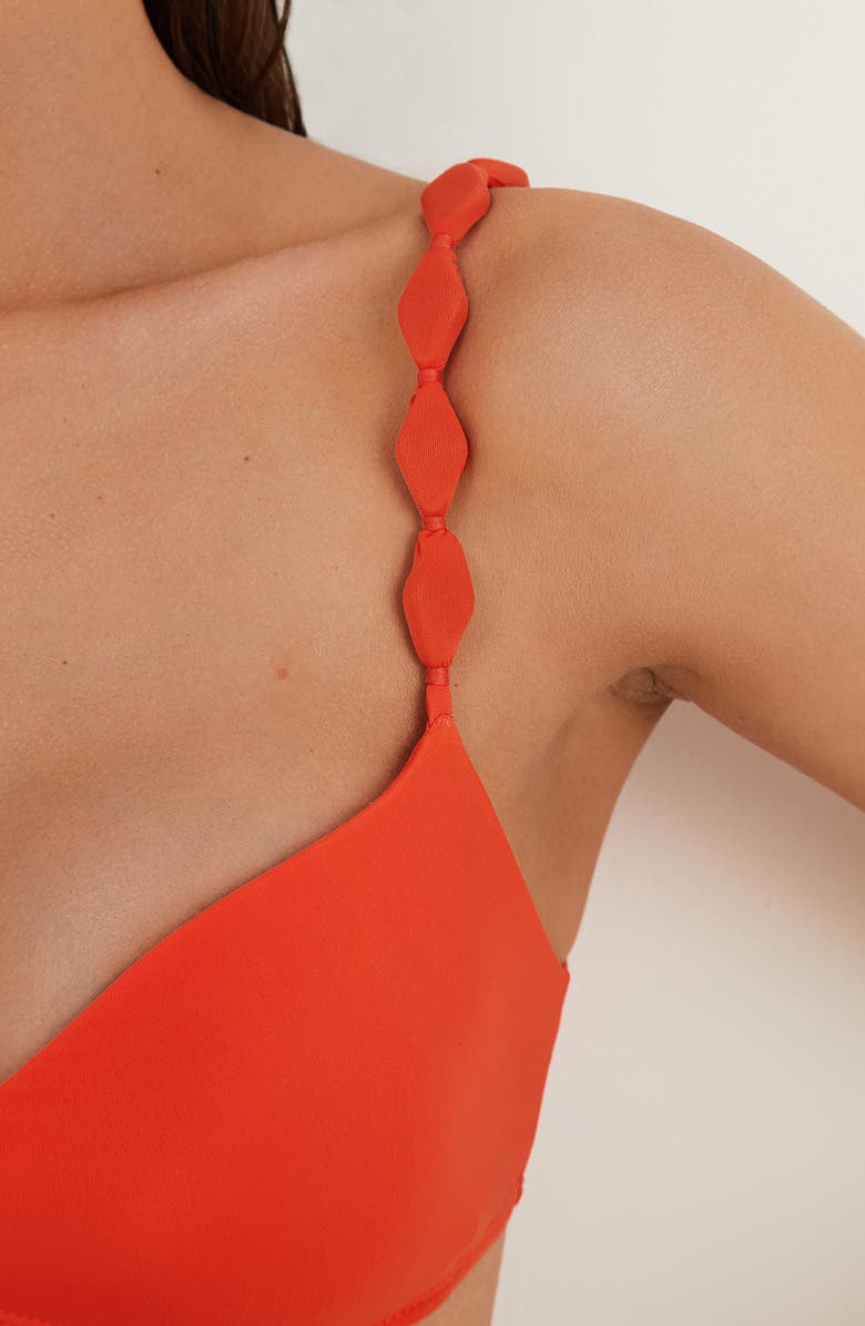 ViX Paula Hermanny Alexa Vivian Bikini Top, Alternate, color, Orange