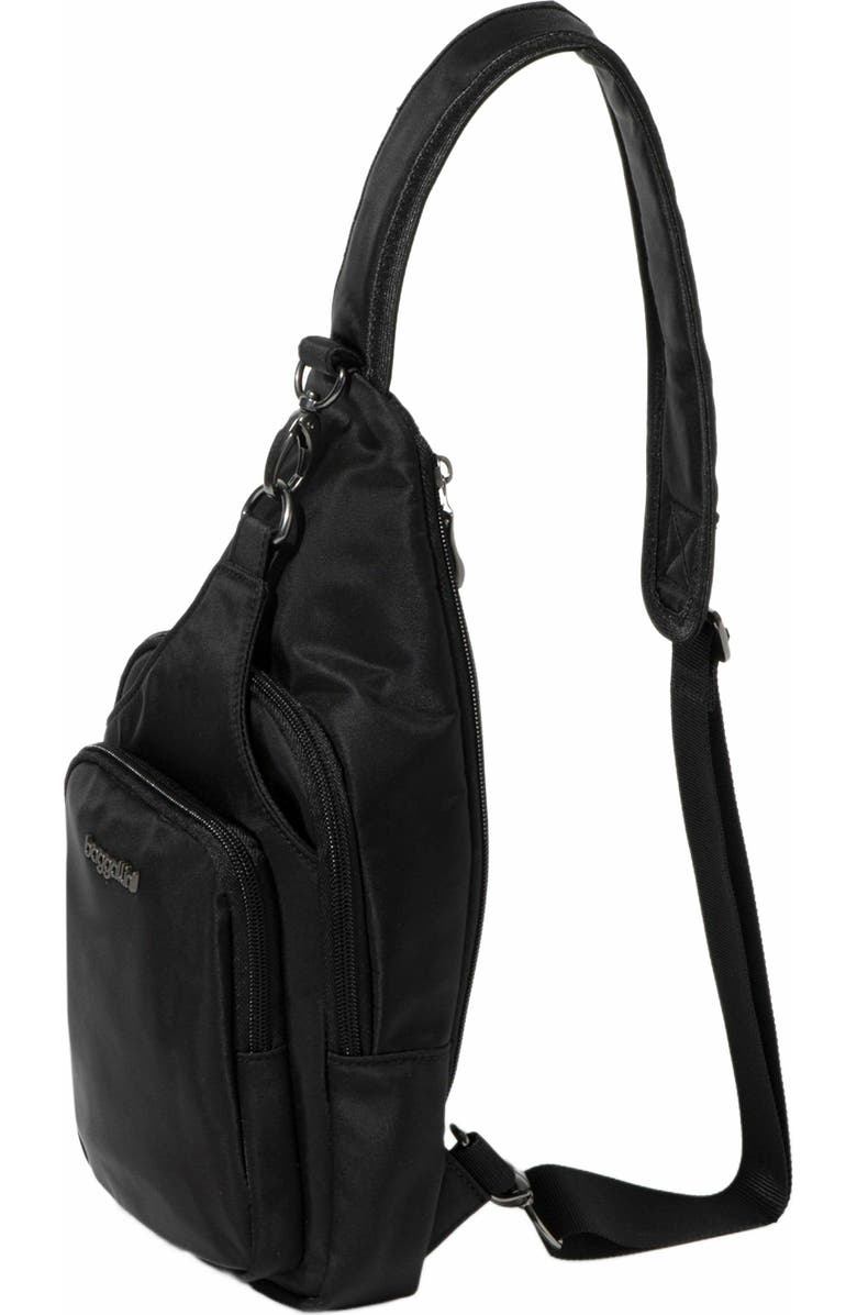 BAGGALLINI Central Park Sling Bag, Alternate, color, Black
