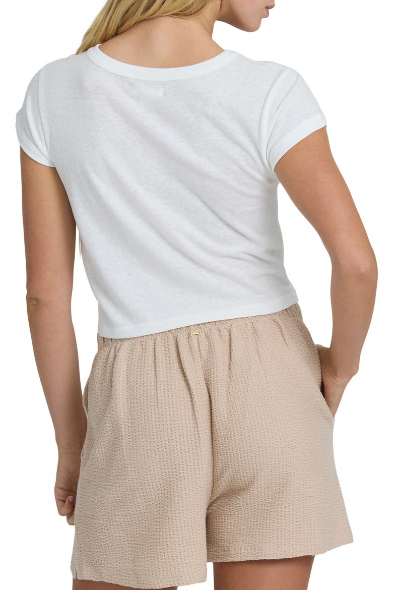 Daily Cotton Jersey Crop T-Shirt, Alternate, color, SALT CRYSTAL