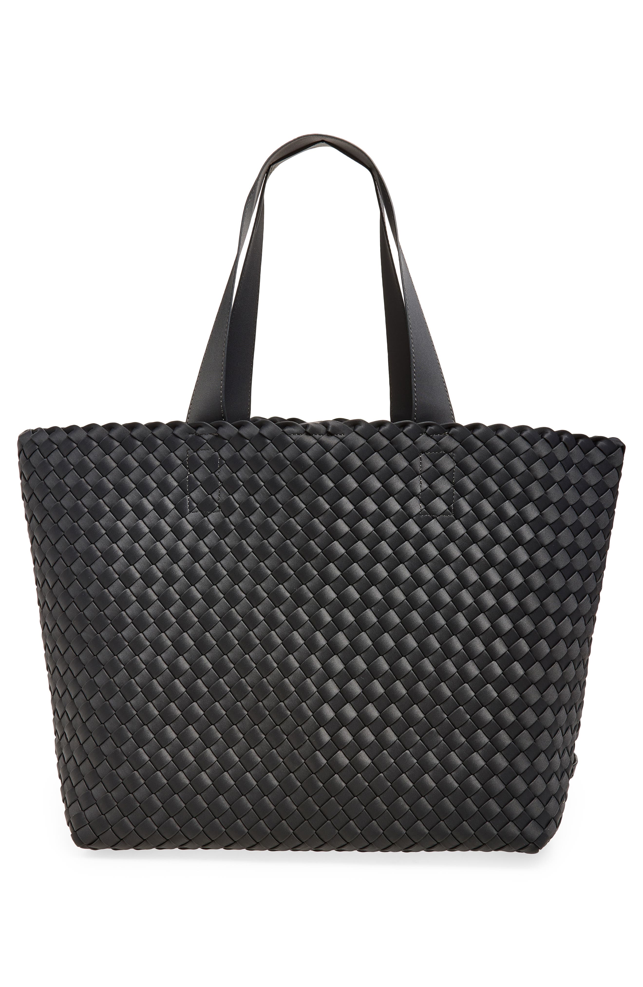 Como Medium Woven Tote, Alternate, color, ASH