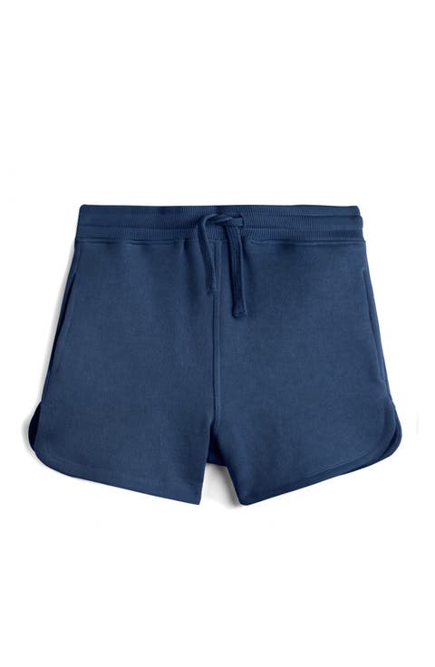 Organic Cotton Drawstring Track Shorts