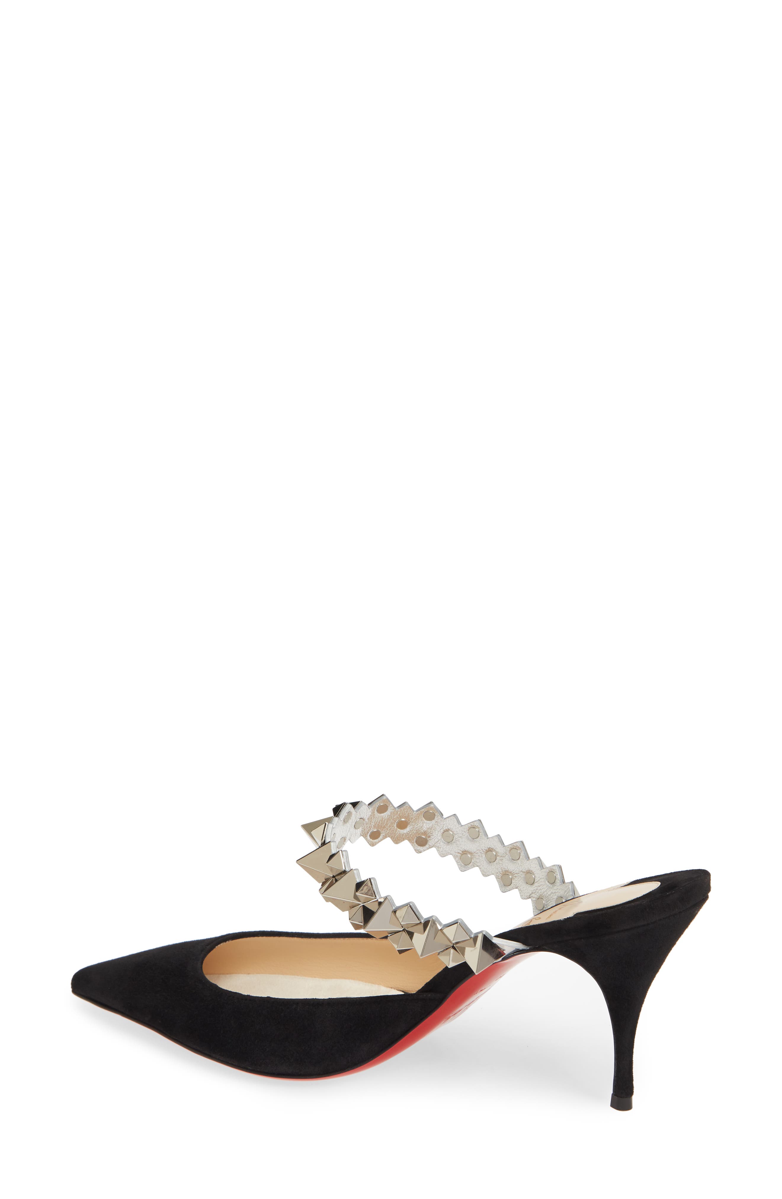 Christian Louboutin Planet Choc Embellished Mule, Alternate, color, 