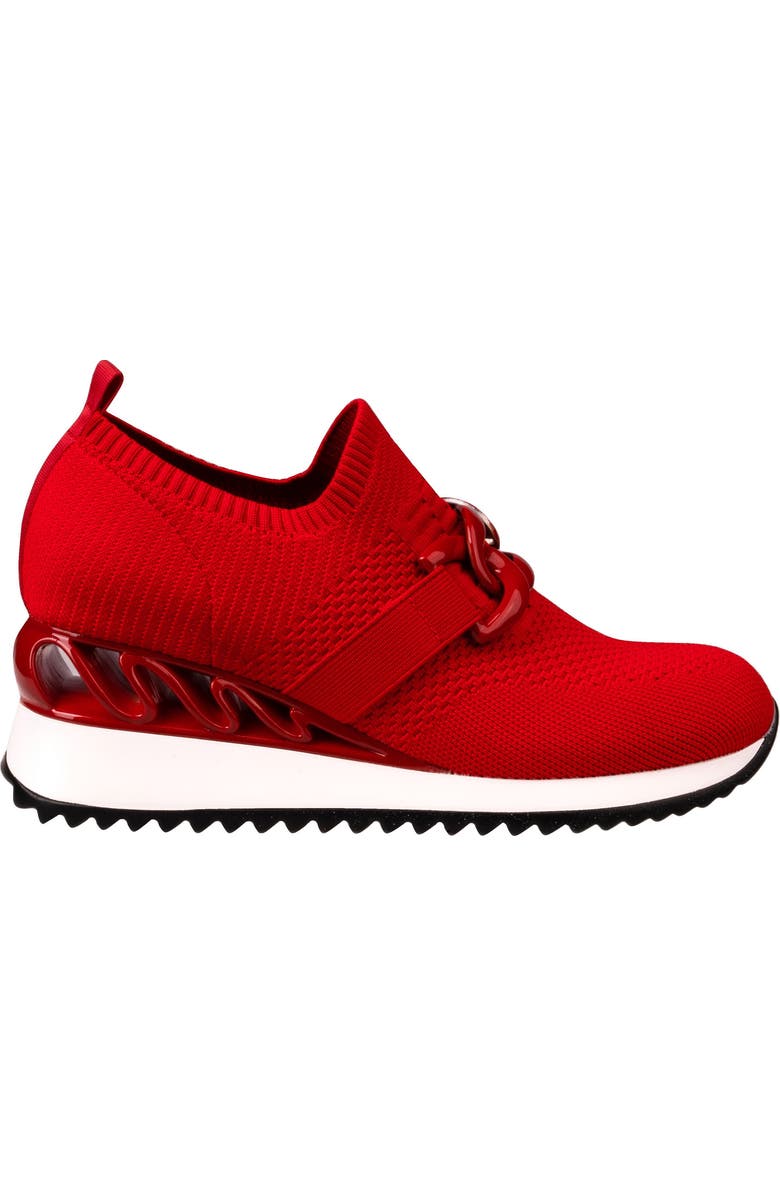 NINETY UNION Boston Slip-On Sneaker, Alternate, color, Red