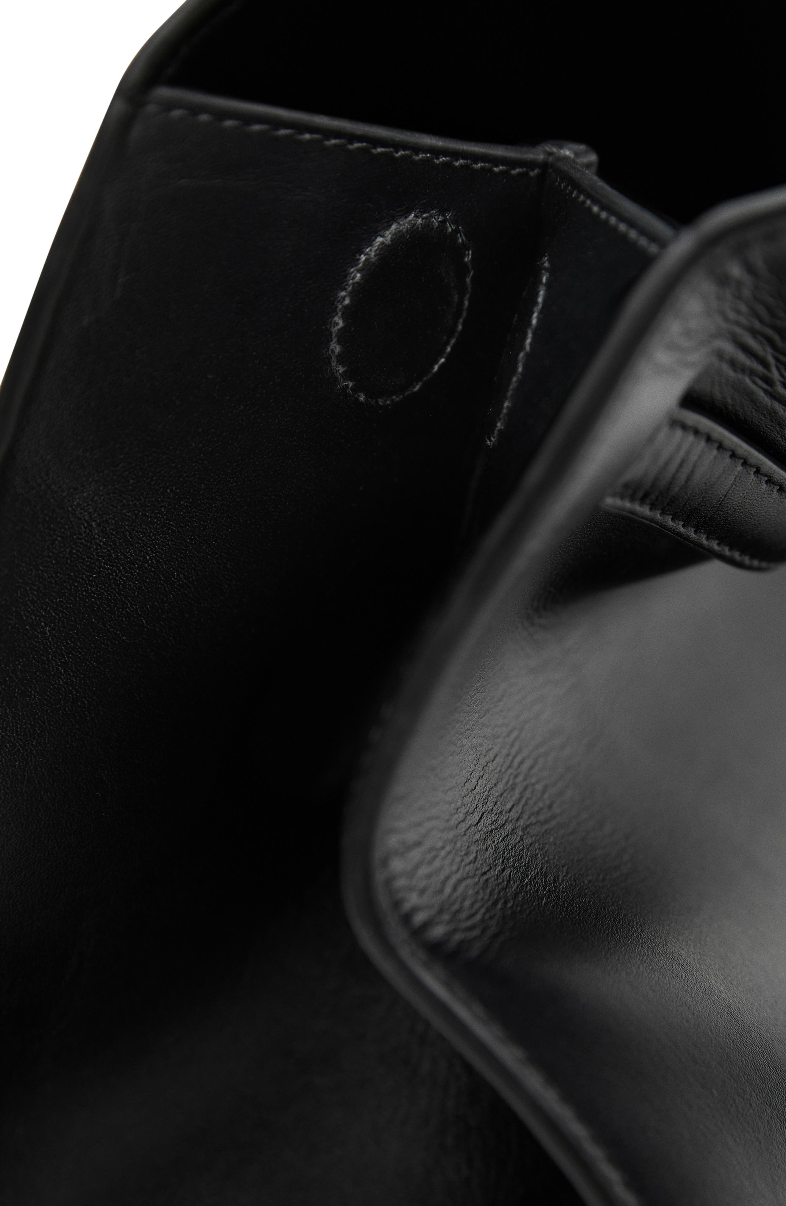 MANGO Leather Briefcase Bag, Alternate, color, 