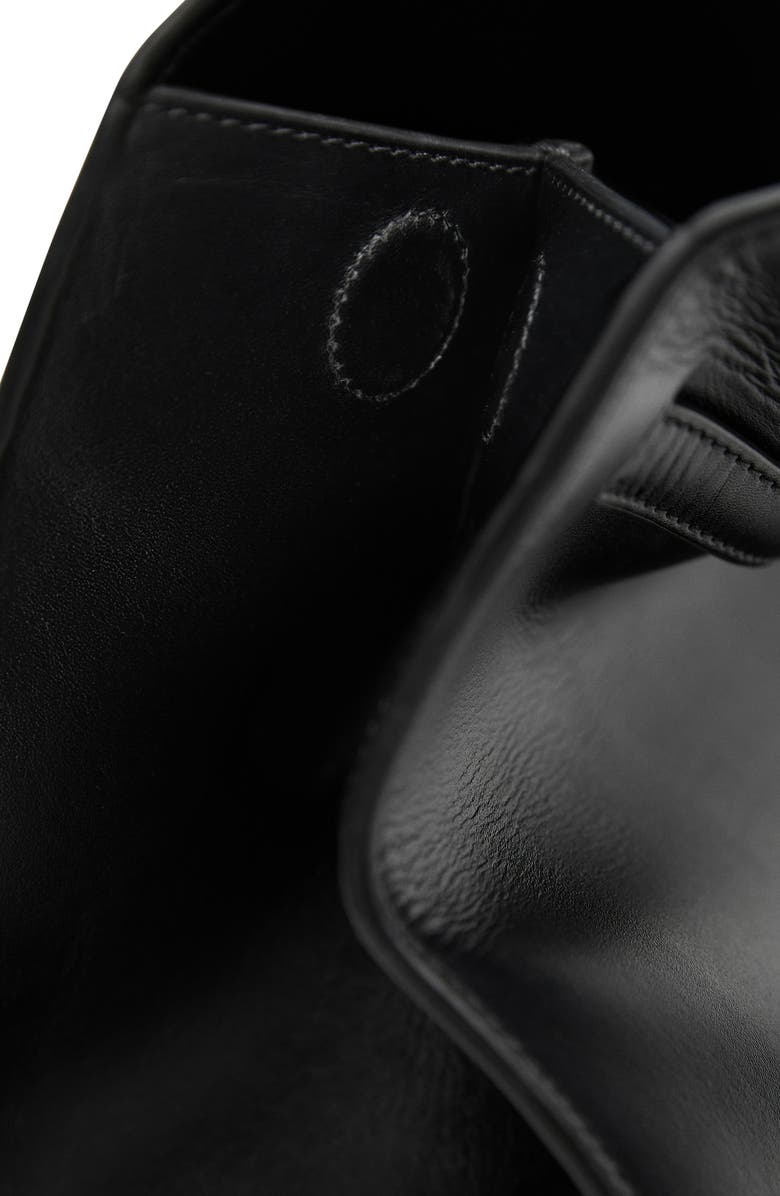 MANGO Leather Briefcase Bag, Alternate, color,