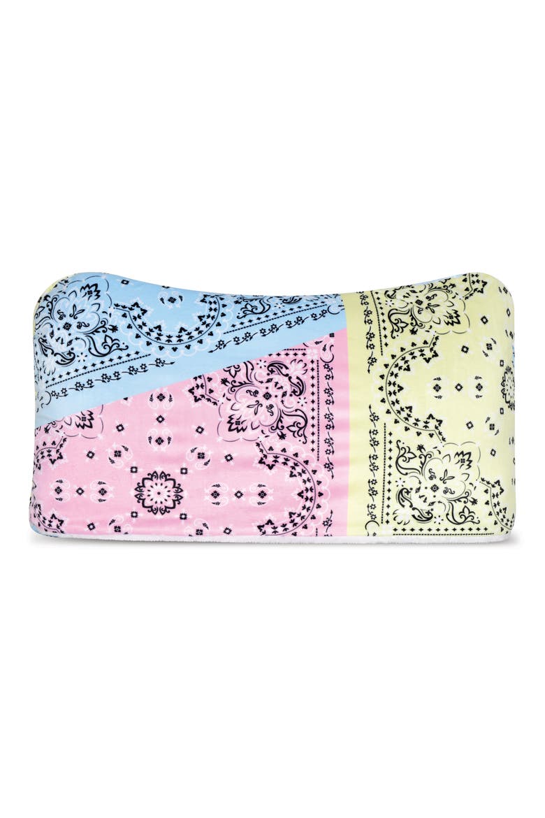 Bandana Patchwork Sleeping Bag, Alternate, color, BLUE