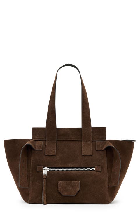 Perez Suede Tote