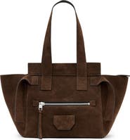 AllSaints Perez Suede Tote