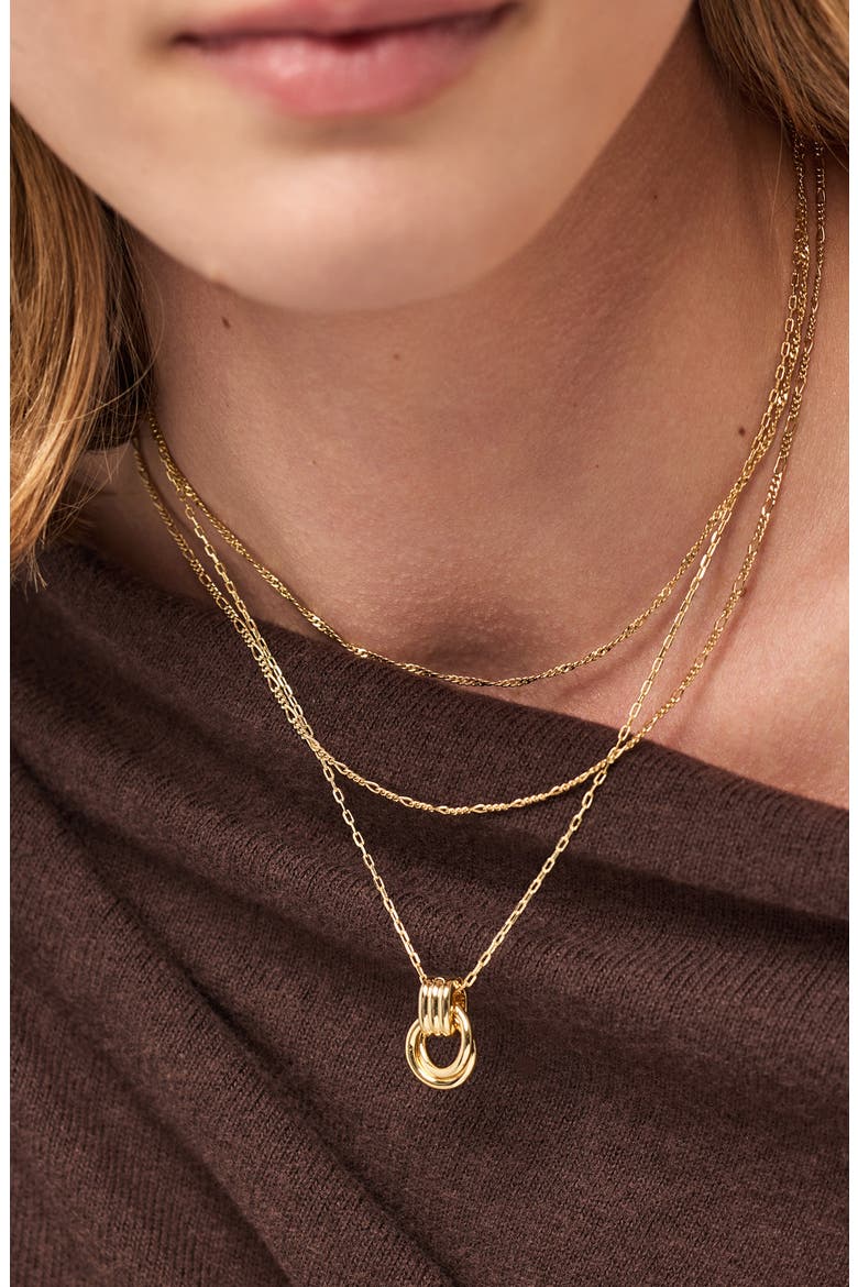 Palmer Statement Necklace, Alternate, color, GOLD