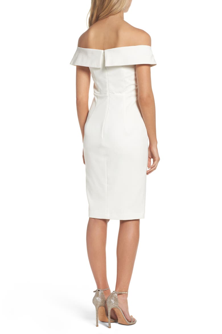 Bella Midi Dress, Alternate, color, IVORY