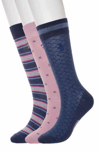 Original Penguin Robinson Neat 3-Pack Crew Socks