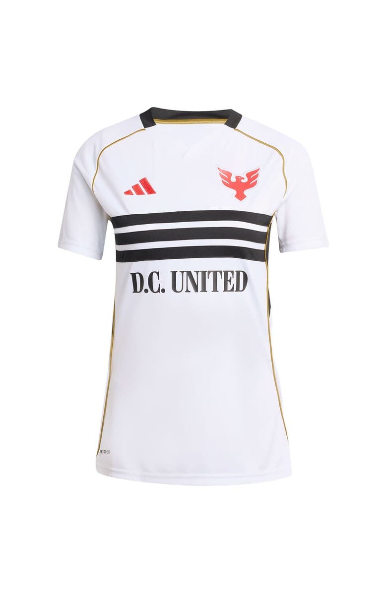adidas Women's adidas White D.C. United 2025 Third Replica Jersey, Alternate, color, White