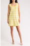 Patch Floral Sleeveless Crochet Dress