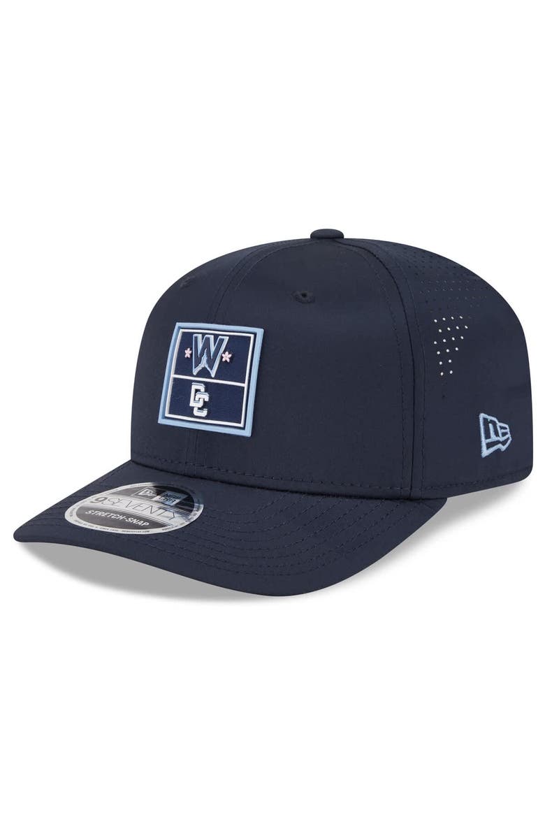 New Era Men's New Era Navy Washington Nationals 2025 City Connect 9SEVENTY Adjustable Hat, Main, color, Navy