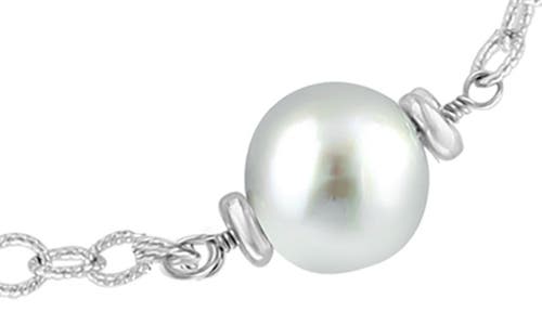 Effy Freshwater Pearl Station Bracelet In Metallic