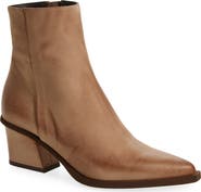 Cordani Braydie Block Heel Leather Bootie