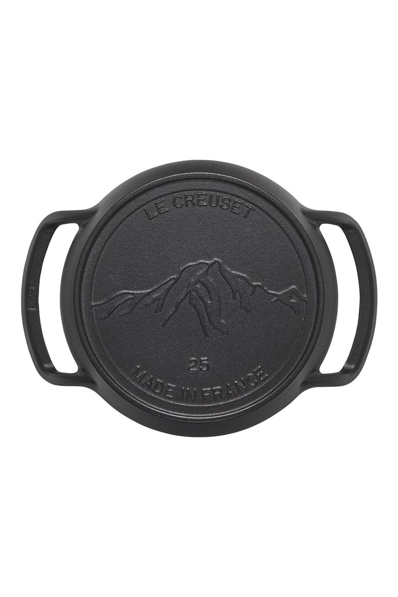 Alpine Cast Iron Skillet, Alternate, color, MATTE BLACK