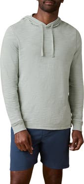 Faherty Sunwashed Organic Cotton Slub Hoodie
