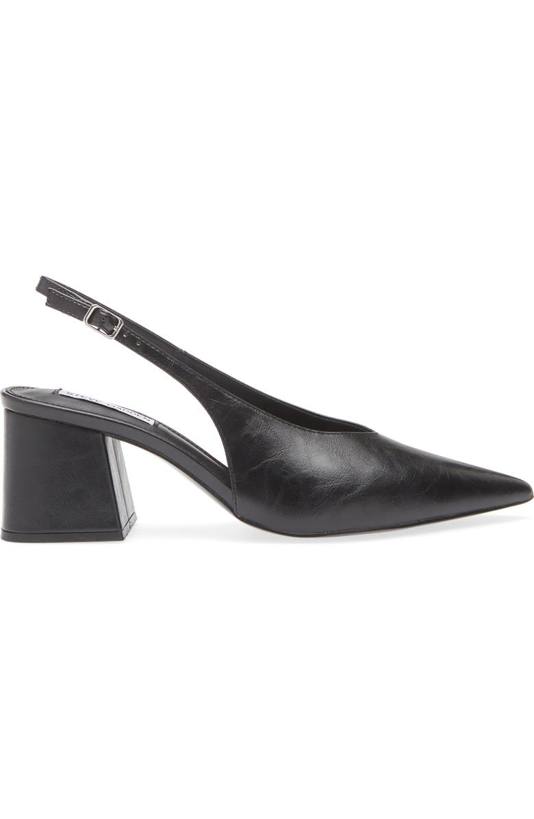 Steve Madden Faryn Slingback Pump, Alternate, color, Black