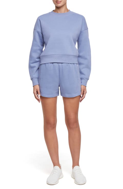 Wren Fleece Sweatshirt & Shorts Set