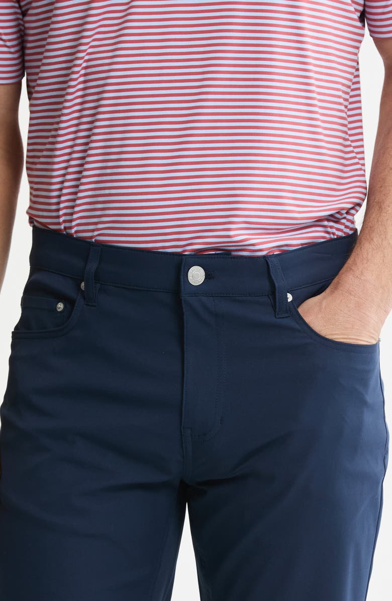 JACHS Straight Leg Stretch 5-Pocket Pants, Alternate, color, Navy