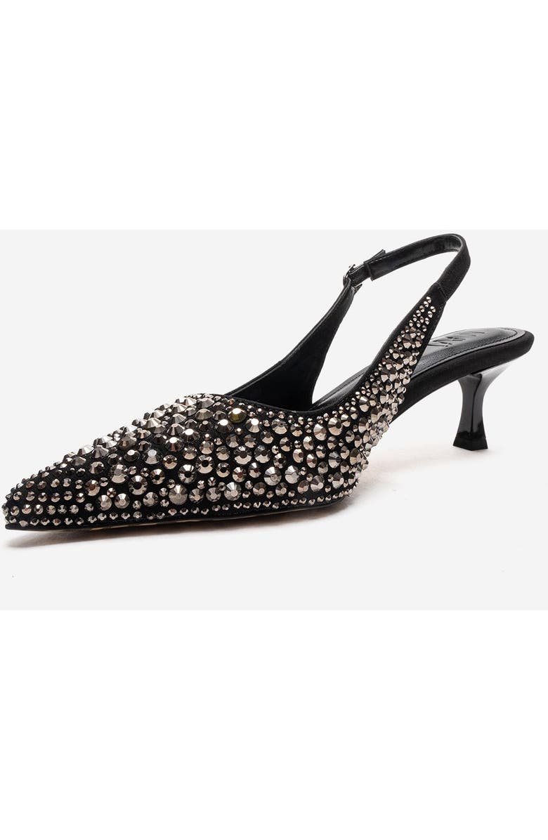 Prologue Shoes Thea Slingback Pointed Toe Pump, Alternate, color, Black