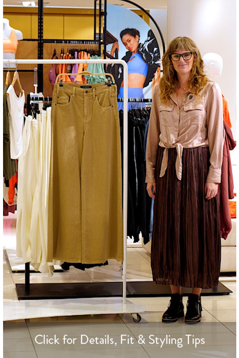 Kit High Waist Relaxed Wide Leg Jeans video