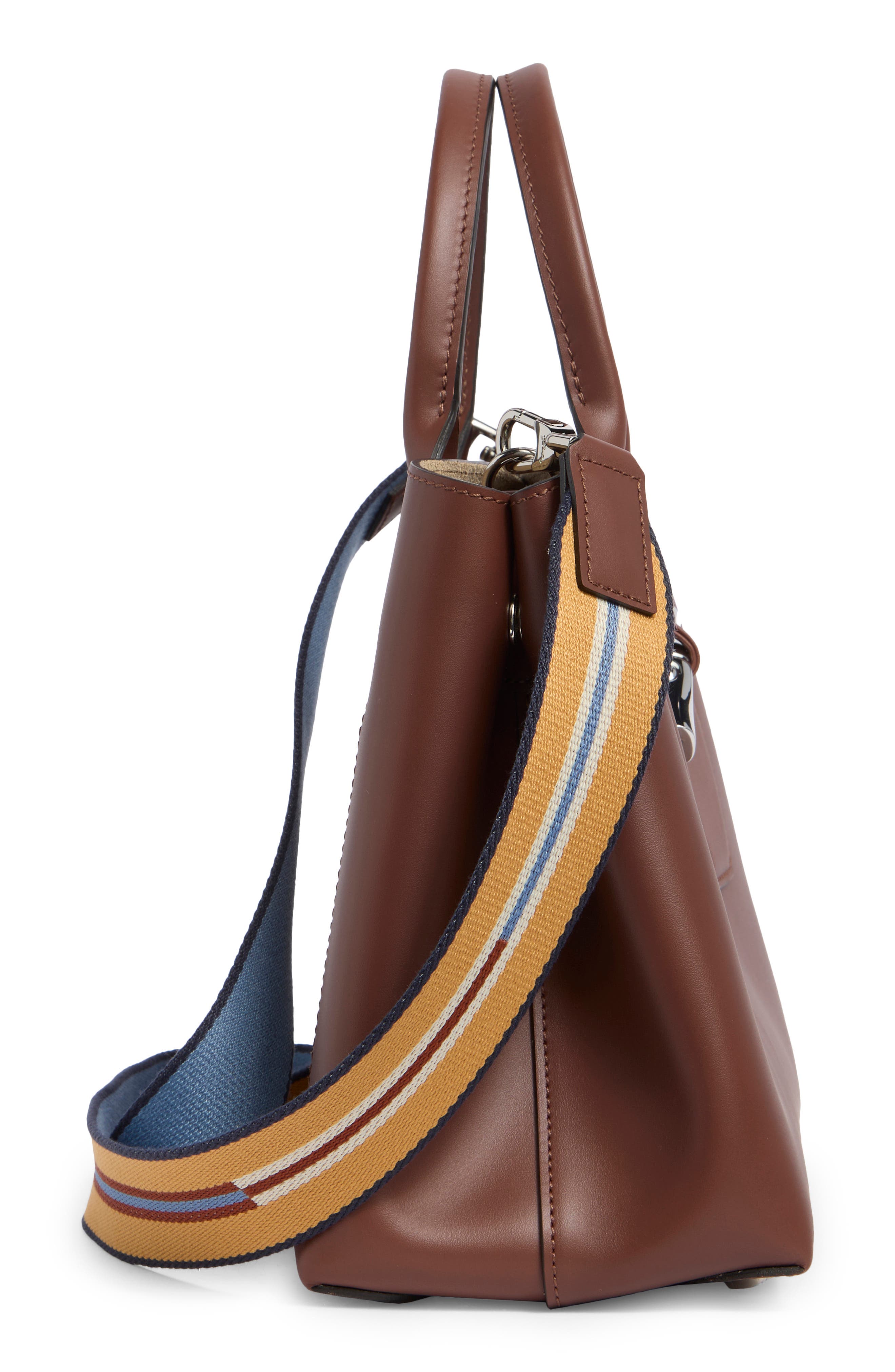 Roseau Medium Satchel, Alternate, color, EBONY