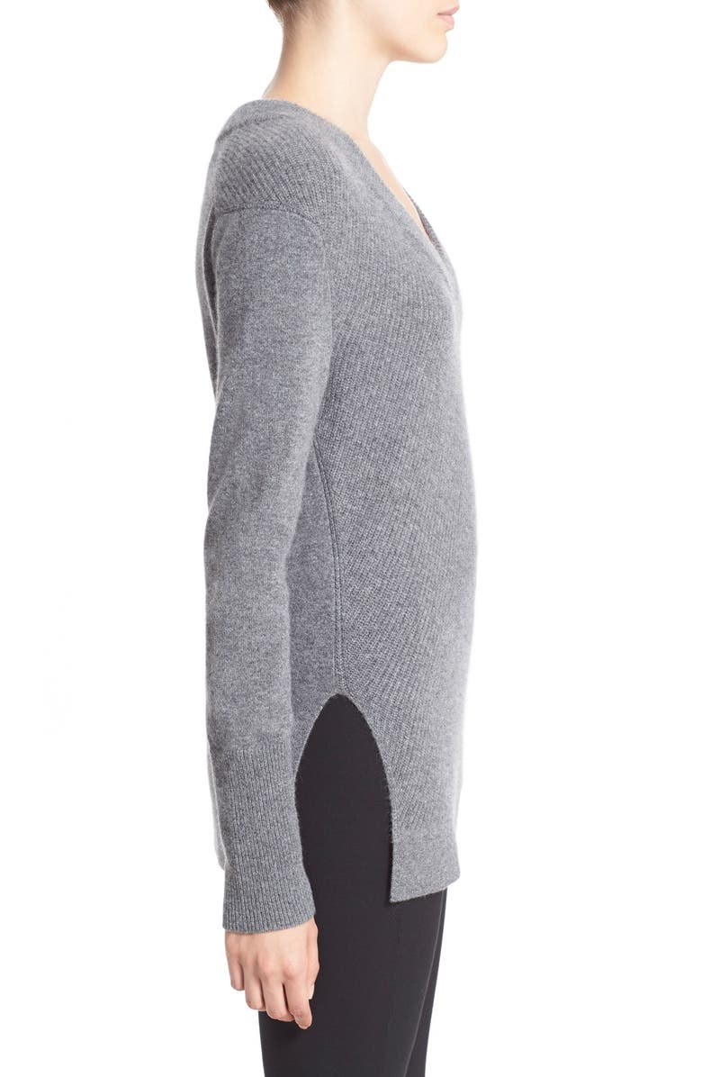 rag & bone 'Alexis' V-Neck Cashmere Tunic Sweater, Alternate, color, 