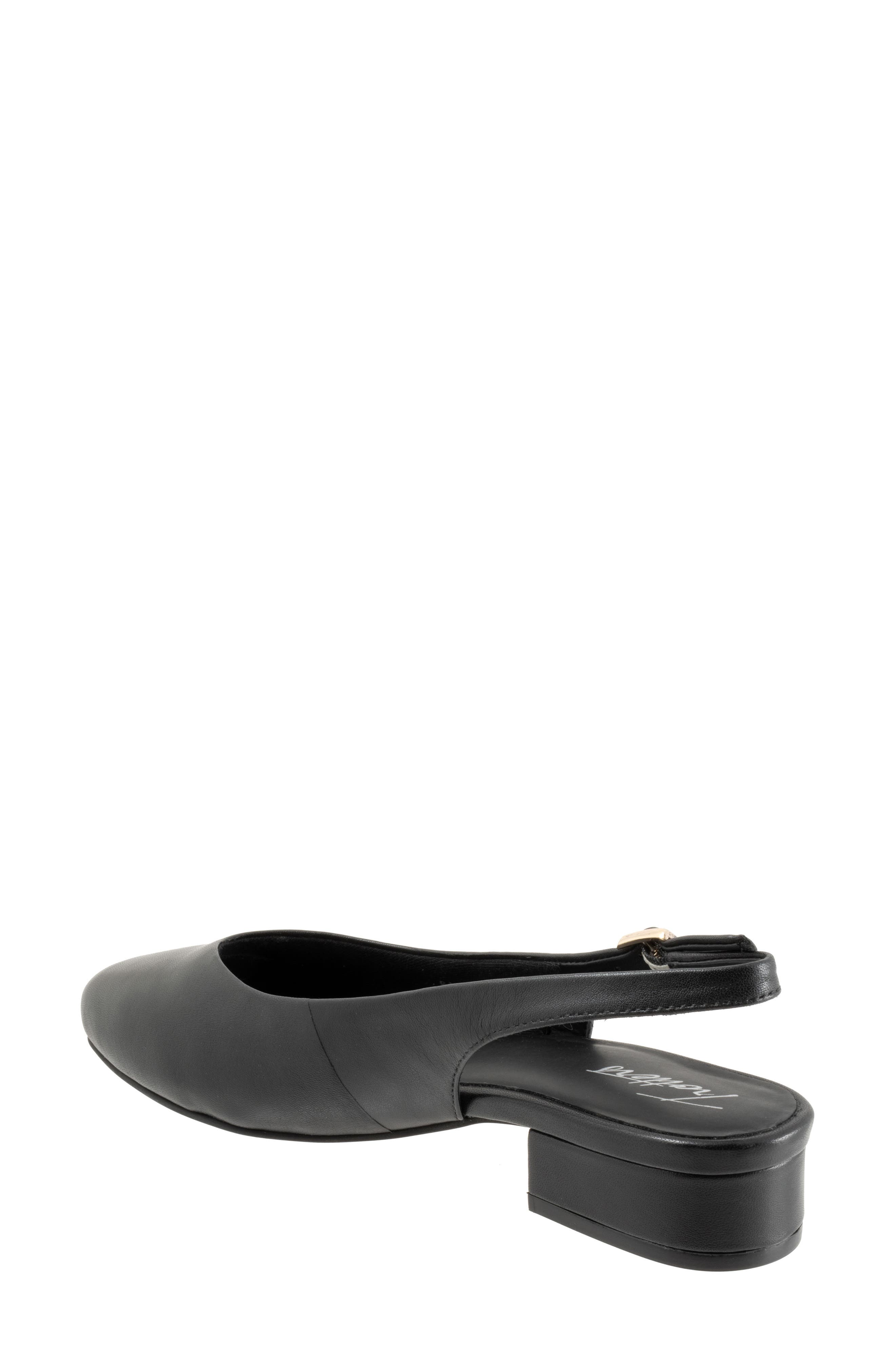 Trotters Jessa Slingback Pump, Alternate, color, Black
