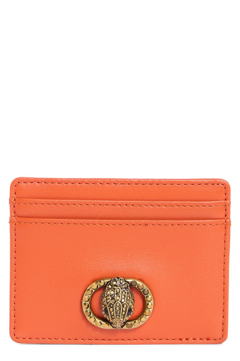 Chelsea Card Holder, Main, color, ORANGE