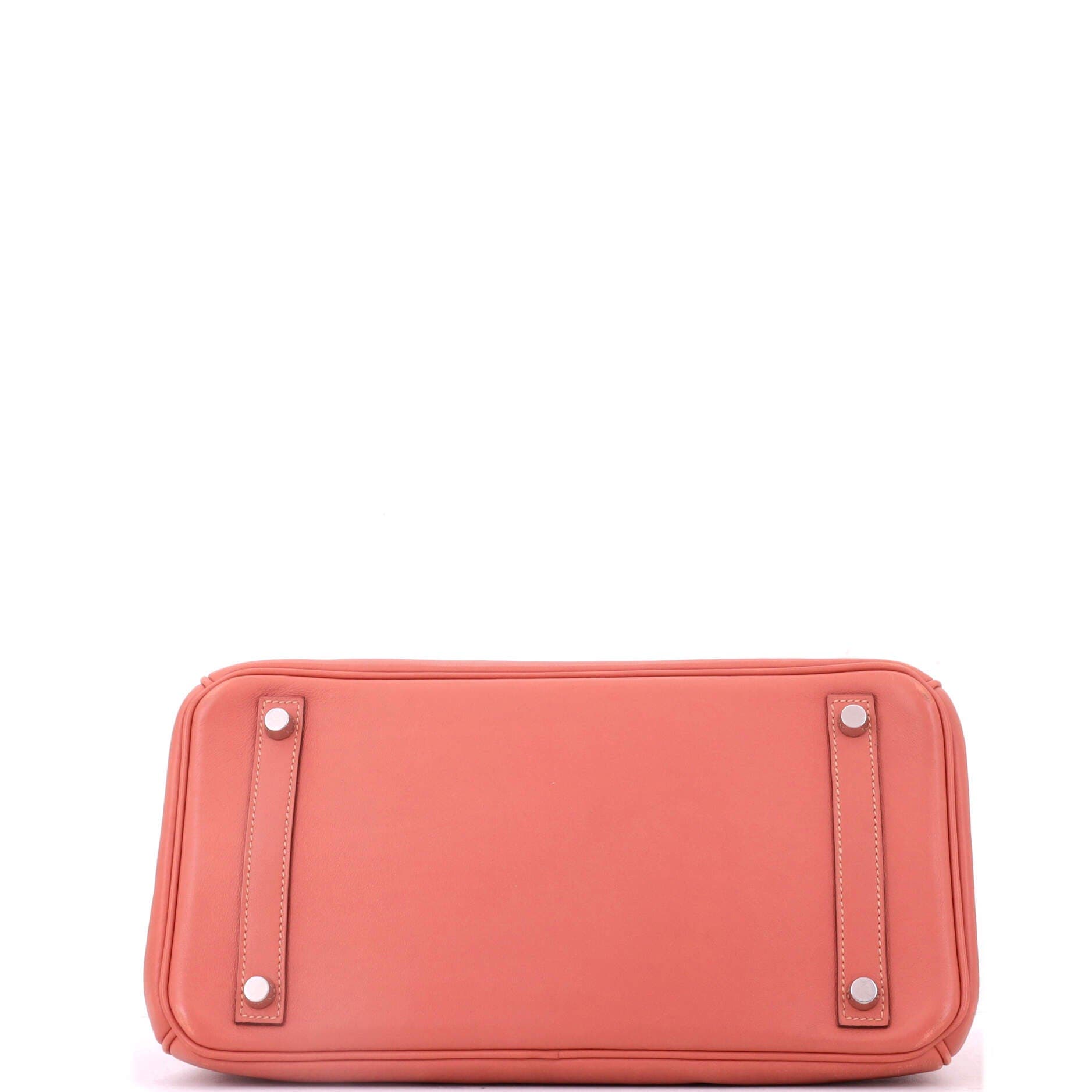 Birkin Handbag Pink Swift with Palladium Hardware 30, Alternate, color, Red