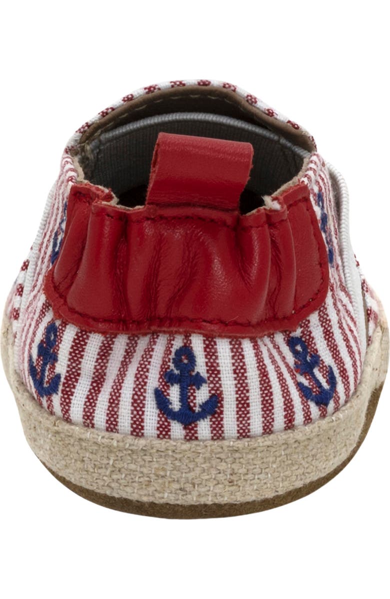 Robeez<sup>®</sup> Cove Crib Shoe, Alternate, color, Red