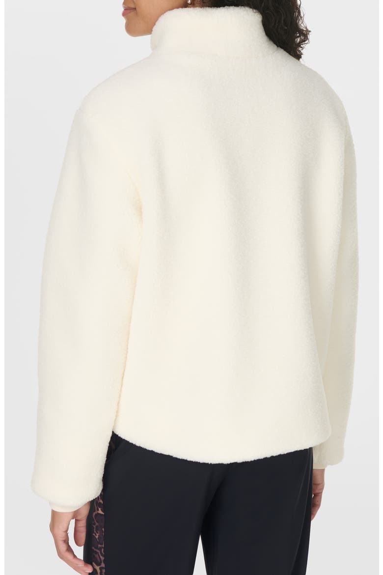 Faux Shearling Jacket, Alternate, color, STUDIO WHITE