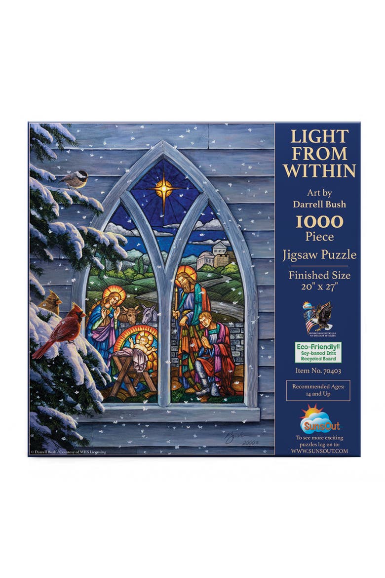 Light from Within 1000 piece Jigsaw Puzzle for Adults, Alternate, color, Multicolor