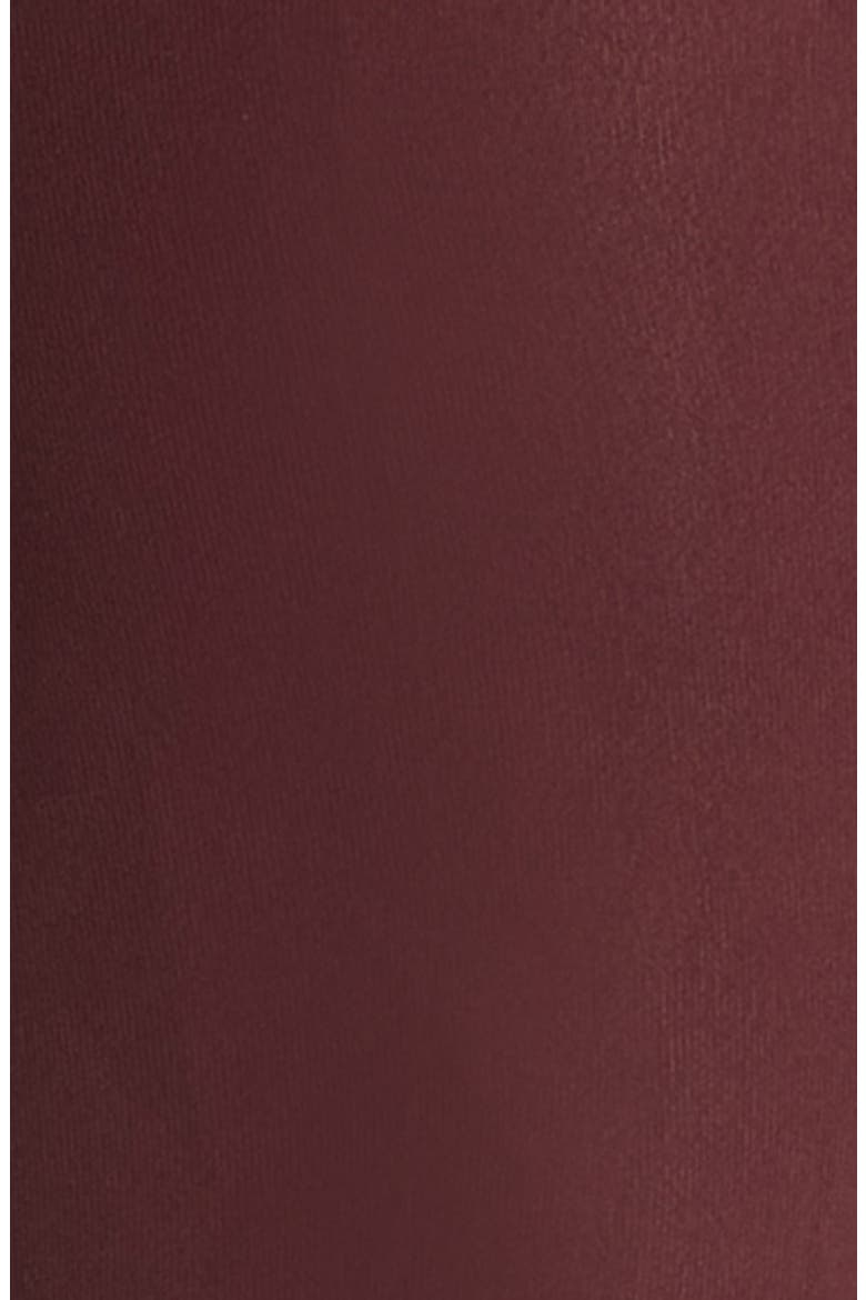 Super Opaque Tights, Alternate, color, BURGUNDY