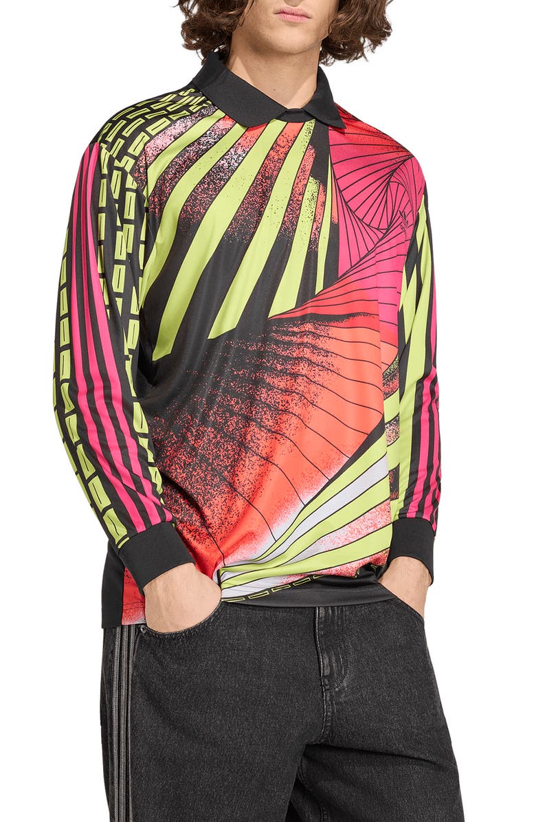 adidas Goalie Jersey, Main, color, Black