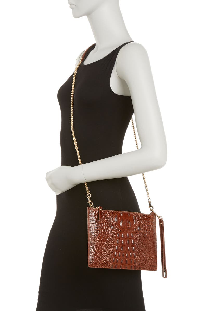 VICENZO LEATHER Hope Croc Embossed Crossbody, Alternate, color,