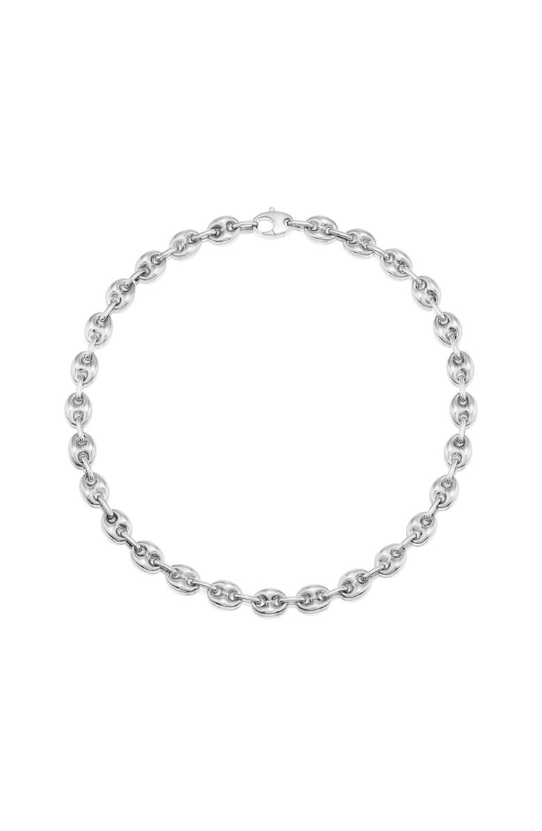 Sheryl Lowe Large Puffy Mariner Chain, Alternate, color, Sterling Silver