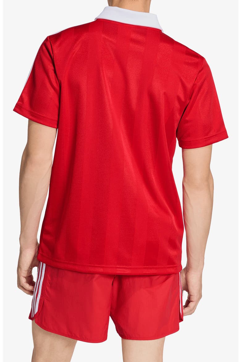 Short Sleeve Stripe Soccer Jersey, Alternate, color, BETTER SCARLET