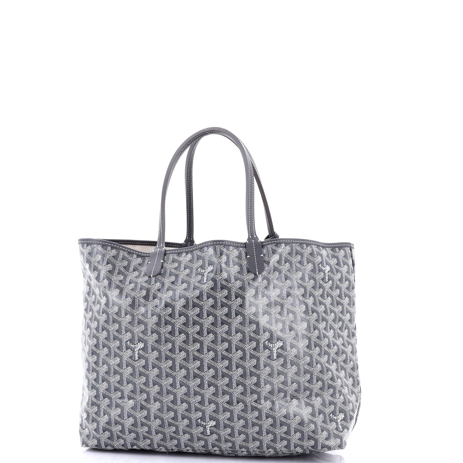 Pre-Owned Goyard Saint Louis Tote Coated Canvas PM, Alternate, color, 