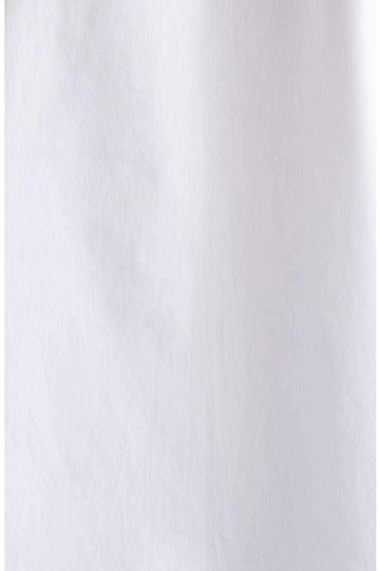 Piped Placket Button-Up Shirt, Alternate, color, 01 WHITE