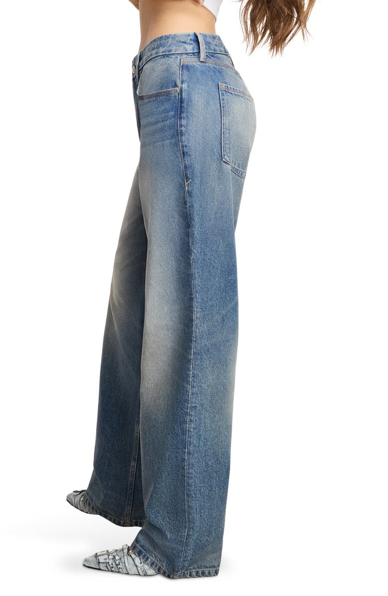 Good American Good '90s Relaxed Jeans, Alternate, color, Indigo927