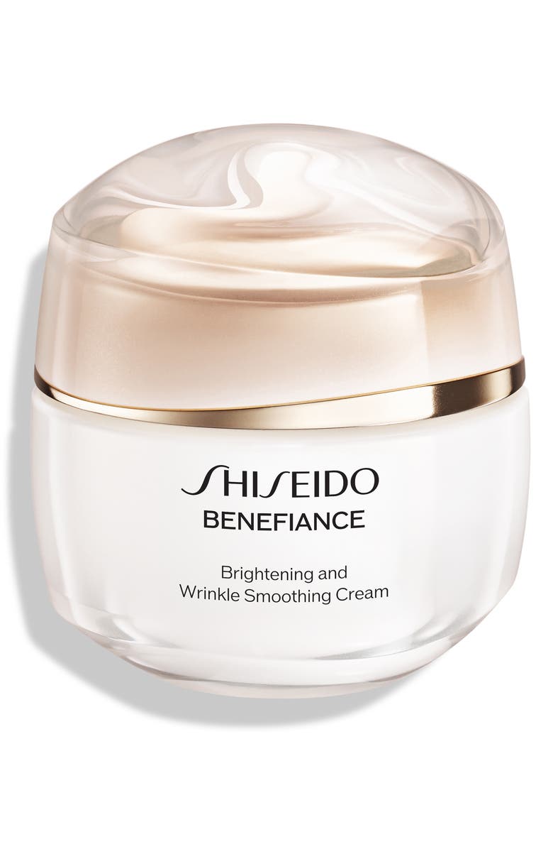 Shiseido Benefiance Brightening & Wrinkle Smoothing Cream, Main, color, 